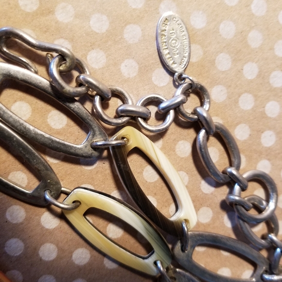 CLARA KASAVINA STUDIO NY handcrafted HORN necklace - Picture 8 of 9